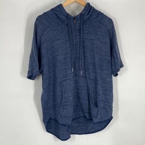 Athleta Blue Sweatshirt and Hoodie Size L Gently Used